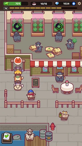 Cat Mafia : Idle Tycoon Games ڈاؤن لوڈ کریں – بلیوں کا شاندار بزنس گیم - Screenshot 11