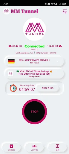 MM Tunnel Latest Version Download – Fast & Secure VPN - Screenshot 6