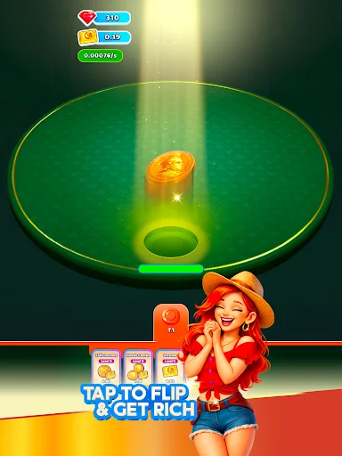 Idle Coin Flip: Clicker ڈاؤن لوڈ کریں – مفت سکے کمانے والی گیم - Screenshot 7