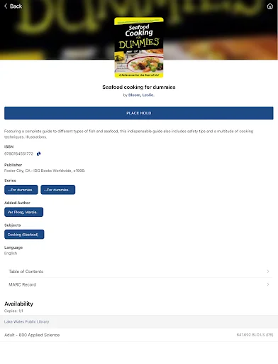 Polk County Library Co-op ڈاؤن لوڈ کریں – مفت کتابیں اور وسائل - Screenshot 16