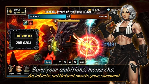 Bloodbound Lord: Idle RPG ڈاؤن لوڈ کریں – لامتناہی لڑائیاں اور ایکشن - Screenshot 5