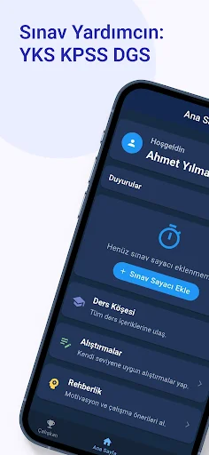 Sınav Yardımcın: YKS KPSS DGS ڈاؤن لوڈ کریں – تعلیمی مددگار - Screenshot 1