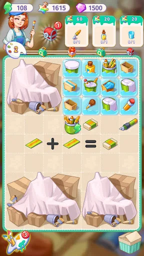 Merge Artist ڈاؤن لوڈ کریں – بہترین پزل اور انضمام کا کھیل - Screenshot 3