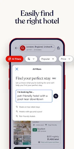 Hotels.com ایپ ڈاؤن لوڈ کریں – ہوٹل بکنگ اور سفری ڈیلز - Screenshot 3