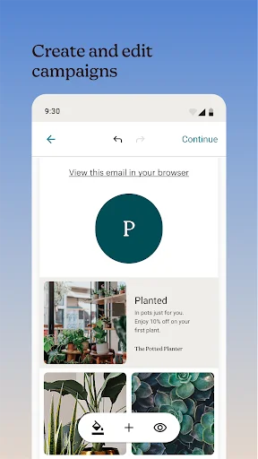 Mailchimp Email Marketing ایپ ڈاؤن لوڈ کریں – بلک ای میل اور اینالیٹکس - Screenshot 9