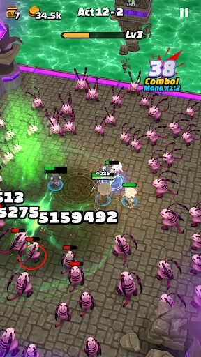 Tiny Fantasy: Epic Action RPG ڈاؤن لوڈ کریں – بہترین ہیک اینڈ سلیش گیم - Screenshot 5
