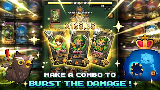 Triple Fantasy ڈاؤن لوڈ کریں – کارڈ آر پی جی اور پکسل حکمت عملی - Screenshot 8