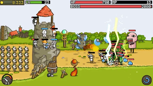 Grow Castle ڈاؤن لوڈ کریں – بہترین ٹاور ڈیفنس گیم اب مفت حاصل کریں - Screenshot 10