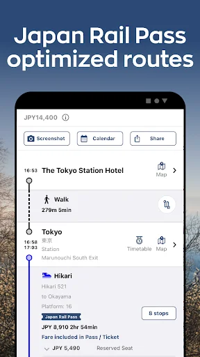 Japan Travel ایپ ڈاؤن لوڈ کریں – جاپان کا سفر اور ٹرین گائیڈ - Screenshot 4