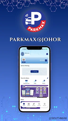 Parkmax @ JOHOR ایپ ڈاؤن لوڈ کریں – پارکنگ کا آسان حل - Screenshot 3