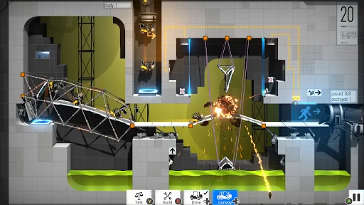Bridge Constructor Portal ڈاؤن لوڈ کریں – بہترین پزل گیم - Screenshot 18