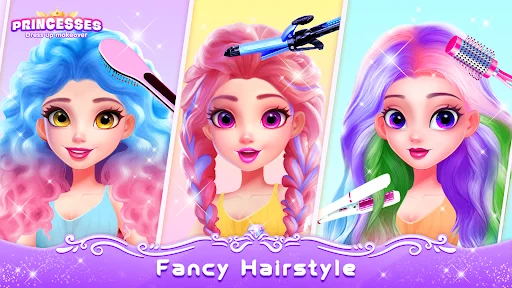 Girl Game: Princess Makeup ڈاؤن لوڈ کریں – بہترین فیشن اور ڈریس اپ گیم - Screenshot 7