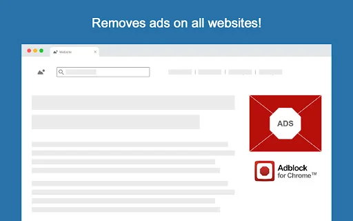 Adblock for Chrome ڈاؤن لوڈ کریں – اشتہارات سے پاک براؤزنگ - Screenshot 2