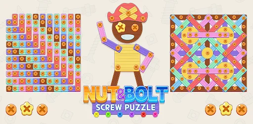 Screw It Out: Wood Puzzle ڈاؤن لوڈ کریں – دماغی کھیل - Screenshot 8