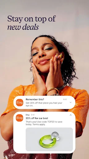 Etsy ایپ ڈاؤن لوڈ کریں – منفرد اور ہینڈ میڈ اشیاء کی آن لائن خریداری - Screenshot 3