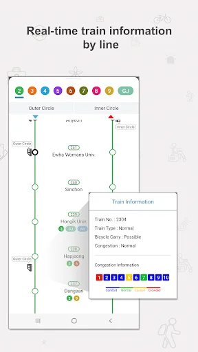 Seoul Subway ایپ ڈاؤن لوڈ کریں – سیول کے لیے بہترین ٹریول گائیڈ - Screenshot 10