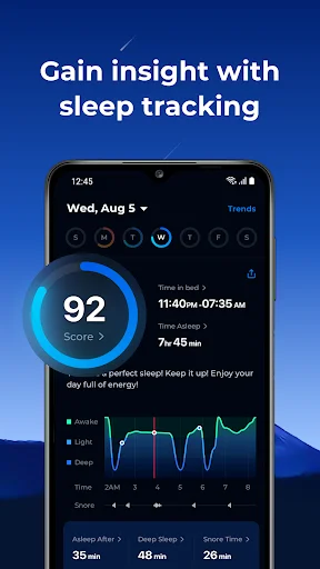 ShutEye: Sleep Tracker ڈاؤن لوڈ کریں – بہتر نیند کے لیے بہترین ایپ - Screenshot 2