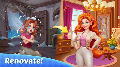 Triple Family 3D™ Match Story ڈاؤن لوڈ کریں – بہترین پزل گیم - Screenshot 19