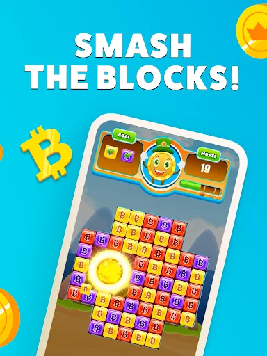 Bitcoin Blocks ڈاؤن لوڈ کریں – مفت بٹ کوائن کمائیں اور کھیلیں - Screenshot 16