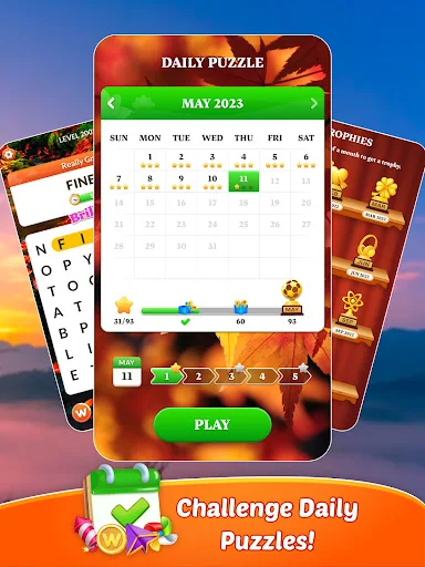 Word Search Pop ڈاؤن لوڈ کریں – بہترین اردو ورڈ گیم مفت - Screenshot 10