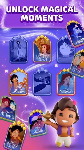 Disney Magic Match 3D ڈاؤن لوڈ کریں – دلچسپ ڈزنی پزل گیم - Screenshot 8