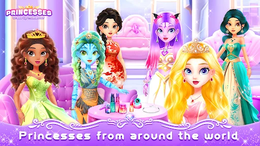 Girl Game: Princess Makeup ڈاؤن لوڈ کریں – بہترین فیشن اور ڈریس اپ گیم - Screenshot 15