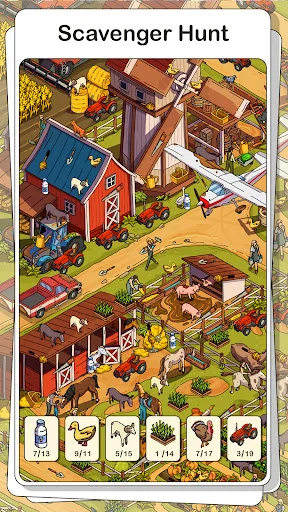 Hidden Objects – Items Find ڈاؤن لوڈ کریں – بہترین پزل گیم - Screenshot 4