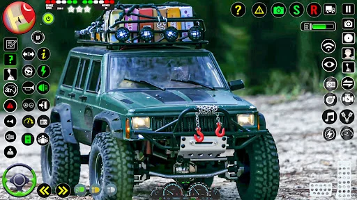 4×4 Jeep Driving Offroad Games ڈاؤن لوڈ کریں – بہترین آف روڈ تجربہ - Screenshot 27
