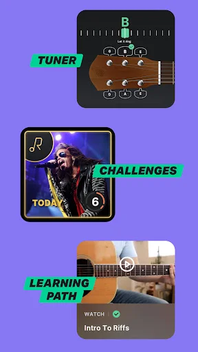Yousician ڈاؤن لوڈ کریں – گٹار سیکھنے کا بہترین طریقہ - Screenshot 5