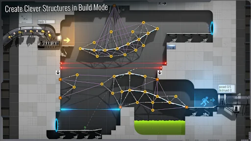 Bridge Constructor Portal ڈاؤن لوڈ کریں – بہترین پزل گیم - Screenshot 4