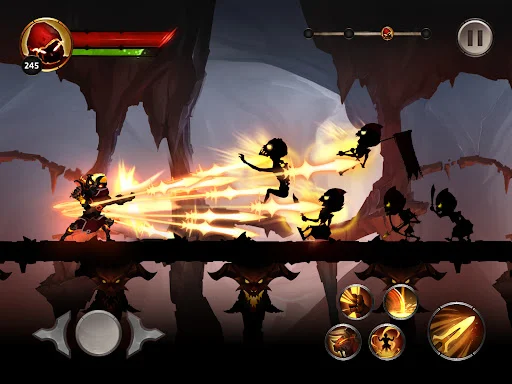 Stickman Legends Offline ڈاؤن لوڈ کریں – بہترین شیڈو فائٹ RPG - Screenshot 10
