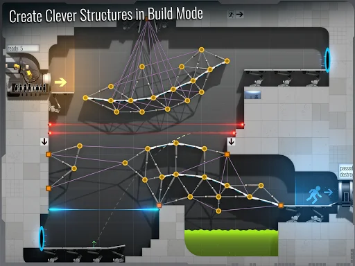 Bridge Constructor Portal ڈاؤن لوڈ کریں – بہترین پزل گیم - Screenshot 16