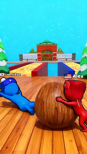 Snow Race 3D ڈاؤن لوڈ کریں – بہترین برفانی ریسنگ گیم - Screenshot 11