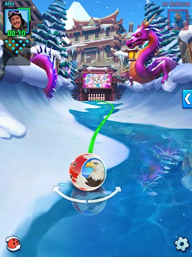 Bowling Crew ڈاؤن لوڈ کریں – بہترین تھری ڈی بولنگ گیم - Screenshot 12