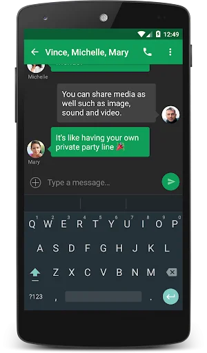 Chomp SMS ڈاؤن لوڈ کریں – اینڈرائیڈ کے لیے بہترین کسٹمائز ایبل میسجنگ ایپ - Screenshot 5