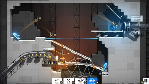 Bridge Constructor Portal ڈاؤن لوڈ کریں – بہترین پزل گیم - Screenshot 22