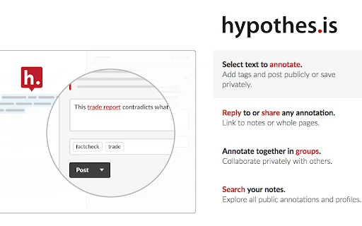 Hypothesis ڈاؤن لوڈ کریں – ویب اور پی ڈی ایف پر نوٹ لکھیں - Screenshot 1