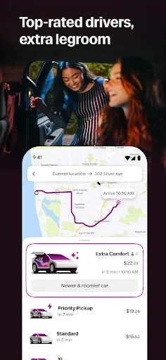 Lyft ایپ ڈاؤن لوڈ کریں – محفوظ اور تیز سواری حاصل کریں - Screenshot 2