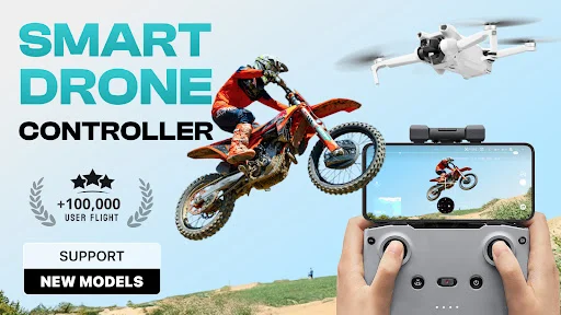 Fly Go 4 Drone Camera Control ڈاؤن لوڈ کریں – بہترین ڈرون کنٹرولر - Screenshot 1