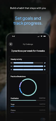 Meditation | Down Dog ڈاؤن لوڈ کریں – ذہنی سکون کے لیے بہترین ایپ - Screenshot 4