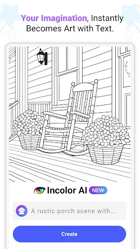 InColor ڈاؤن لوڈ کریں – AI کلرنگ اور ڈرائنگ ایپ مفت - Screenshot 2