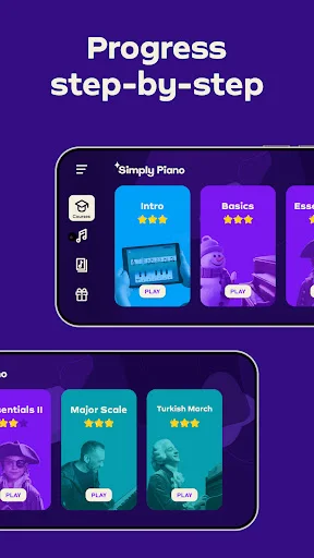 Simply Piano ڈاؤن لوڈ کریں – پیانو سیکھنے کا تیز اور آسان طریقہ - Screenshot 3