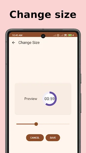 Floating Timer ڈاؤن لوڈ کریں – اینڈرائیڈ کے لیے بہترین ٹائمر اور اسٹاپ واچ - Screenshot 4