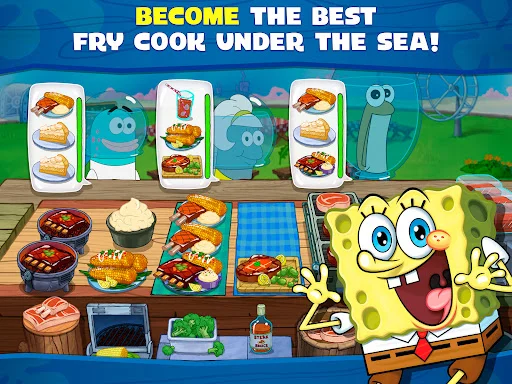 SpongeBob: Krusty Cook-Off ڈاؤن لوڈ کریں – بہترین کوکنگ گیم - Screenshot 9