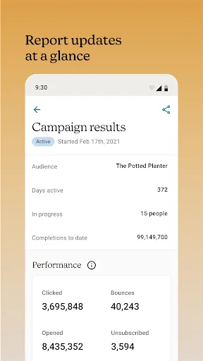 Mailchimp Email Marketing ایپ ڈاؤن لوڈ کریں – بلک ای میل اور اینالیٹکس - Screenshot 12